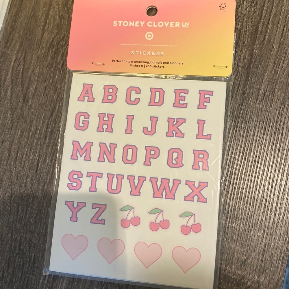 stoney clover letter and preppy images stickers